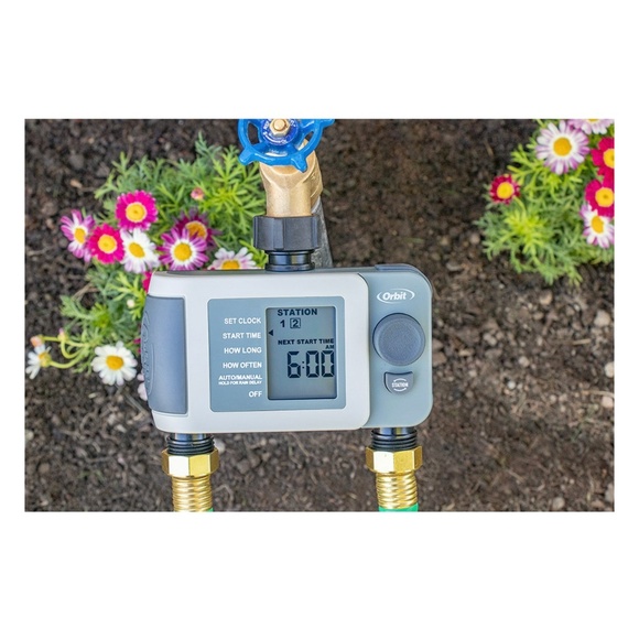 Orbit 2 Outlet, Programmable Digital Irrigation Watering Timer - Picture 7 of 7